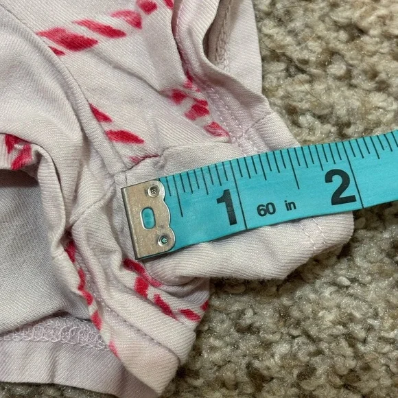 Victoria’s Secret Pink Candy Cane Heart Sleep Shorts Size XS | holiday | flirty - Picture 4 of 4